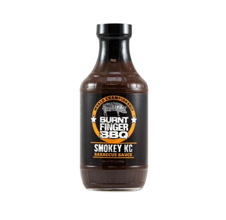 Burnt Finger Smokey Kansas City BBQ Sauce 19.7oz 3 Burnt Finger Smokey Kansas City BBQ Sauce 19.7oz