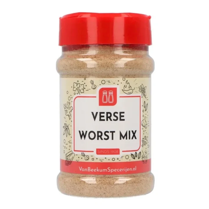 Van Beekum Verse Worst Mix 250 Gram 3 Van Beekum Verse Worst Mix 250 Gram