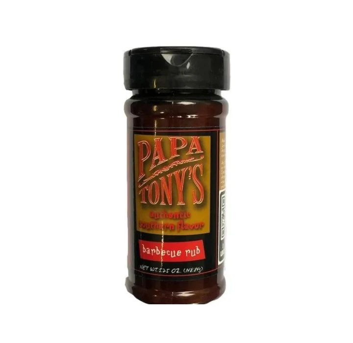 Papa Tony's (Tony Stone) BBQ Seasoning 6oz 3 Papa Tony's (Tony Stone) BBQ Seasoning 6oz
