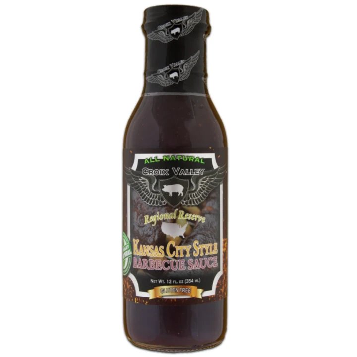Croix Valley Kansas City Style Barbecue Sauce 12 Oz 3 Croix Valley Kansas City Style Barbecue Sauce 12 Oz