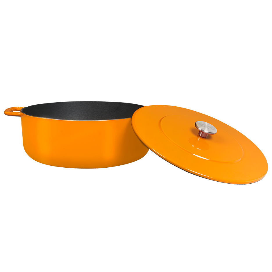 Combekk Souschef Dutch Oven 28 Cm Orange 4 Combekk Souschef Dutch Oven 28 Cm Orange - Afbeelding 2