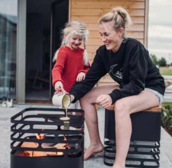 Höfats Cube Vuurkorf Zwart -Barebones Winkel image 269