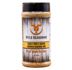 Butcher BBQ Wyld Seasoning Sweet Maple Bacon Summer Sausage Mix 11.2 Oz