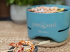 Feuerhand Tamber Tafel Grill Licht Groen -Barebones Winkel image 399