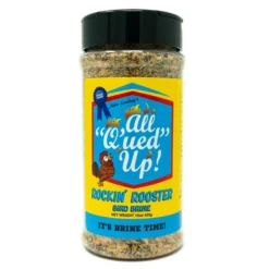 All Q'ued Up!Rockin' Rooster Bird Brine 15 Oz