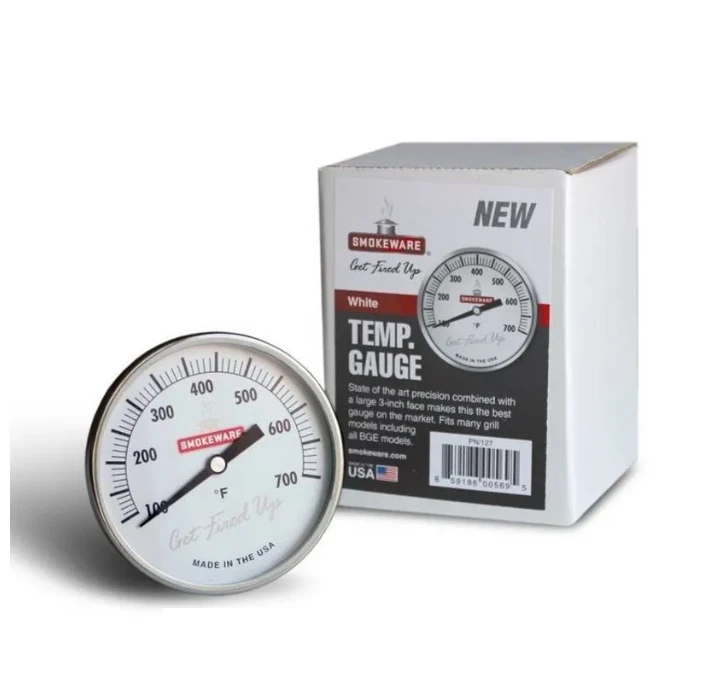 Smokeware RVS Thermometer Wit °F 82mm 5 Smokeware RVS Thermometer Wit °F 82mm - Afbeelding 3