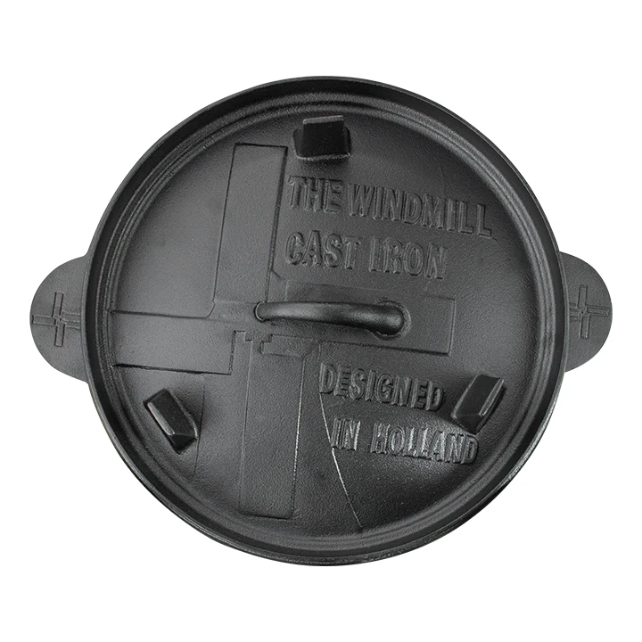 The Windmill Cast Iron Paella Pan / Sauteerpan 6 The Windmill Cast Iron Paella Pan / Sauteerpan - Afbeelding 4