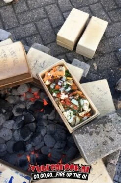 Römertopf Kooksteen Brick Zwart -Barebones Winkel image 589