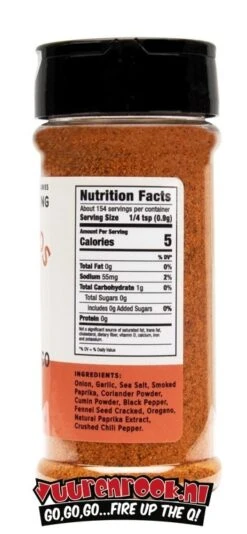 Kosmos Tasty Taco Sugar Free Clean Eating Seasoning 4.9oz -Barebones Winkel image 64