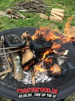 Rome Pie Iron Round Jaffle Iron (Tosti Ijzer) -Barebones Winkel image 646