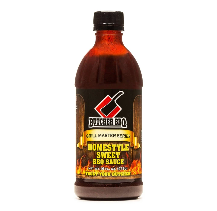 Butcher BBQ Homestyle Sweet Sauce 16oz 3 Butcher BBQ Homestyle Sweet Sauce 16oz
