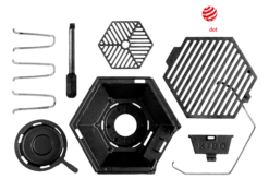 Kibo Grill Model 3.0 -Barebones Winkel image 755