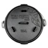 Valhal Outdoor Dutch Oven 6.4 Quarts / 6.1 Liter Met Pootjes Op De Deksel -Barebones Winkel image 854