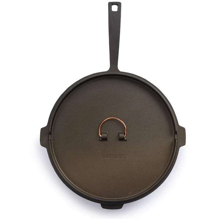 Barebones Cast Iron Skillet All In One 30 Cm 3 Barebones Cast Iron Skillet All In One 30 Cm