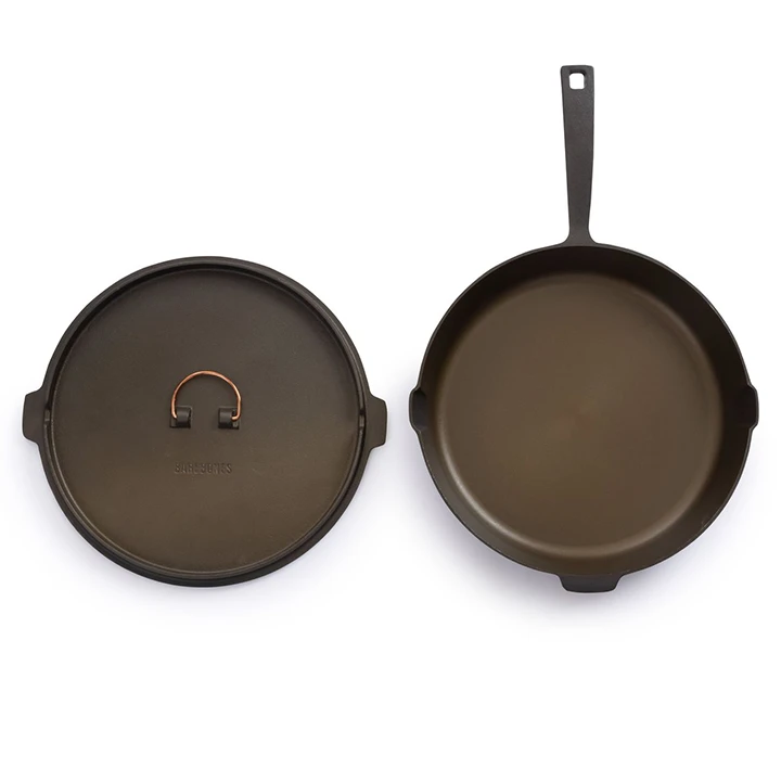 Barebones Cast Iron Skillet All In One 30 Cm 4 Barebones Cast Iron Skillet All In One 30 Cm - Afbeelding 2