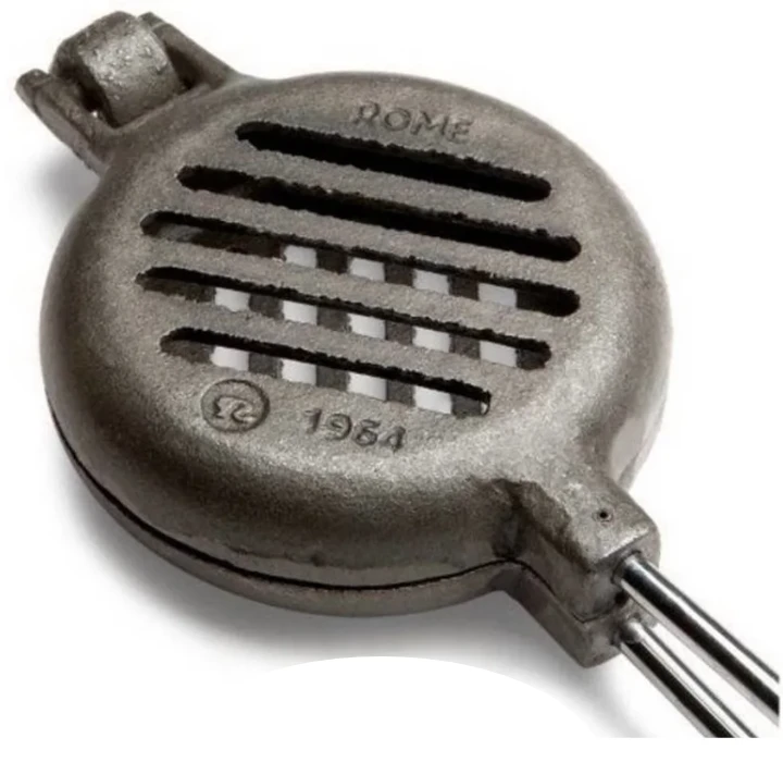 Rome Pie Iron Wilderness Burger Griller 4 Rome Pie Iron Wilderness Burger Griller - Afbeelding 2