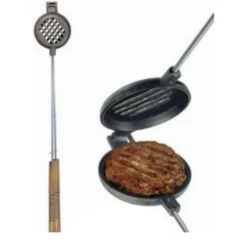 Rome Pie Iron Wilderness Burger Griller 9 Rome Pie Iron Wilderness Burger Griller -Barebones Winkel image 922