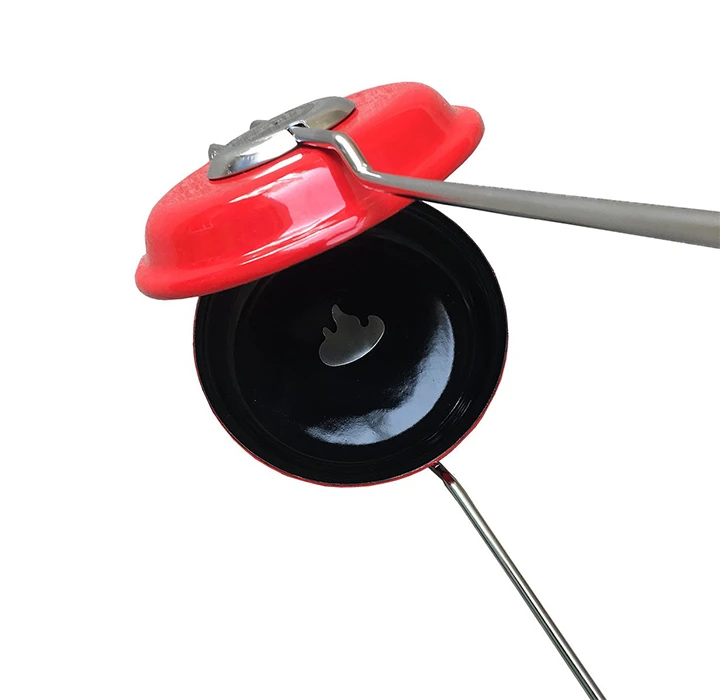 Rome Pie Iron Geëmailleerd Sandwich Pie Iron 4 Rome Pie Iron Geëmailleerd Sandwich Pie Iron - Afbeelding 2