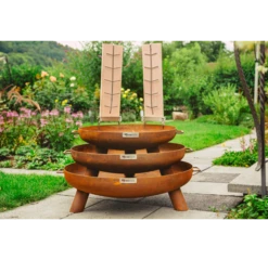 Finnwerk Vuurschaal Harri Rustiek 80 8 Finnwerk Vuurschaal Harri Rustiek 80 -Barebones Winkel image 952