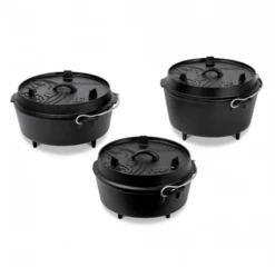 Petromax 4,5Quarts / 3,5 Liter Dutch Oven Met 3 Pootjes -Barebones Winkel image 965